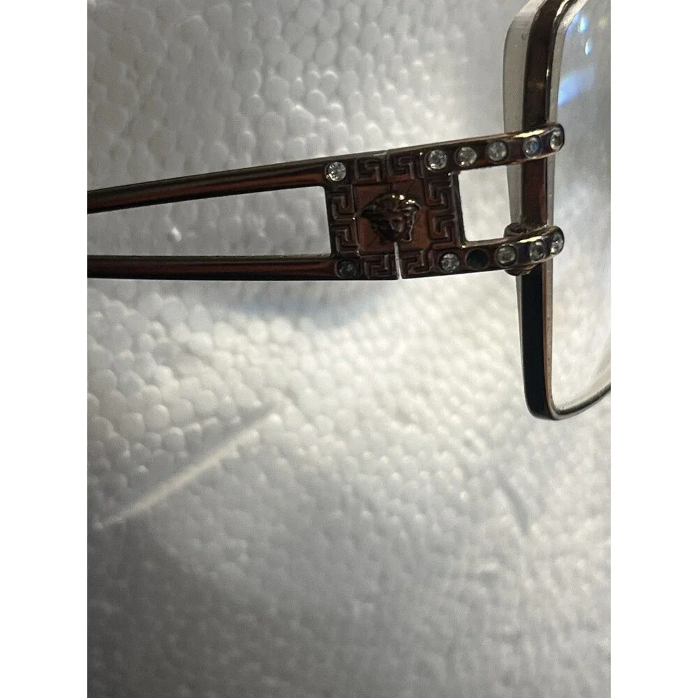 Versace MOD. 1114-B 1045 Bronze Eyeglasses Frames 54-18 130 Italy Designer Women